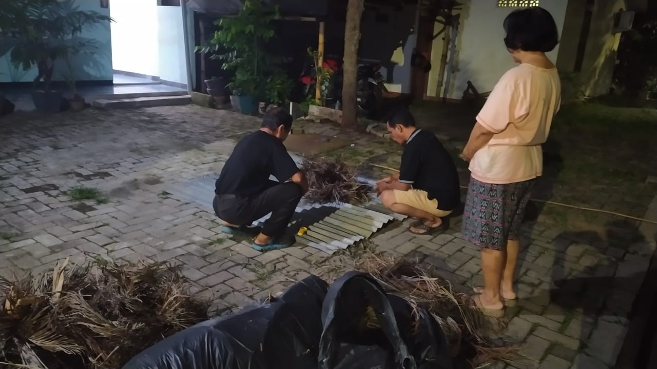 sebelum membakar berdoa dulu sebut nama